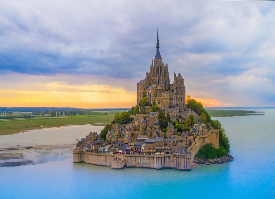 Mont St Michel in France