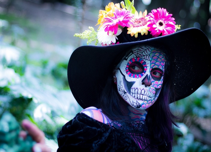 Costume on Day of the Dead